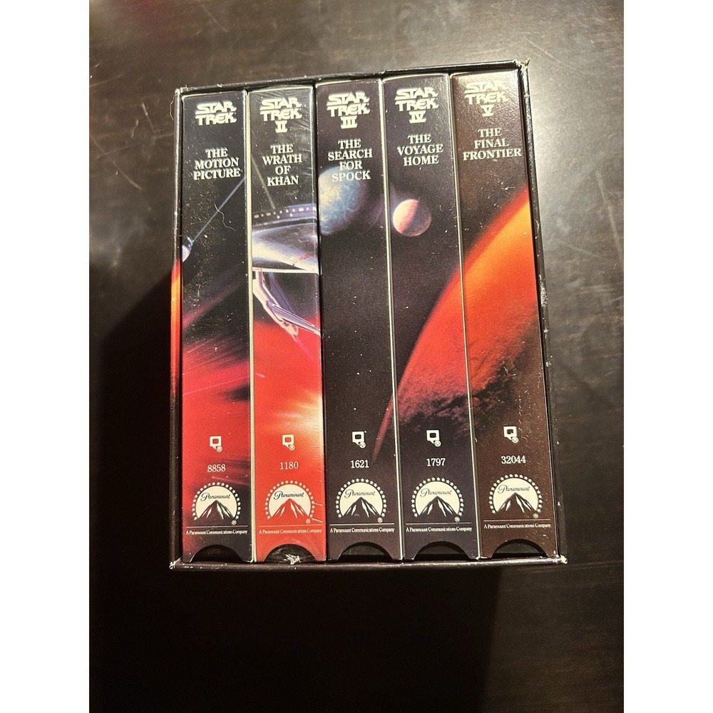 Star Trek Anniversary Collection ‎ VHS Excellent Condition